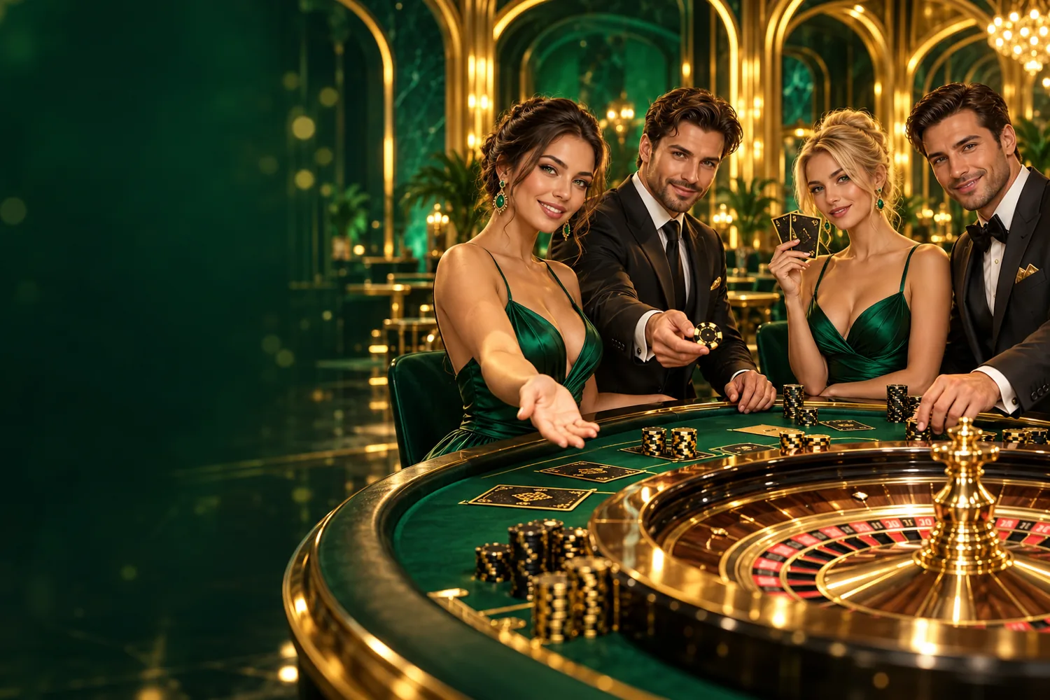 Originale LIVE CASINO-Illustration