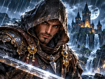 Eigenständige Themenillustration zu Rain and Ruin